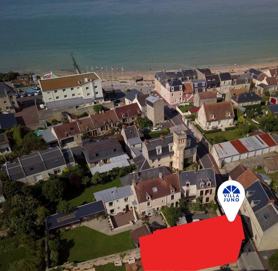Villa Juno - Saint-Aubin-Sur-Mer - Cote De Nacre - Normandie - Plage Debarquement Bagian luar foto